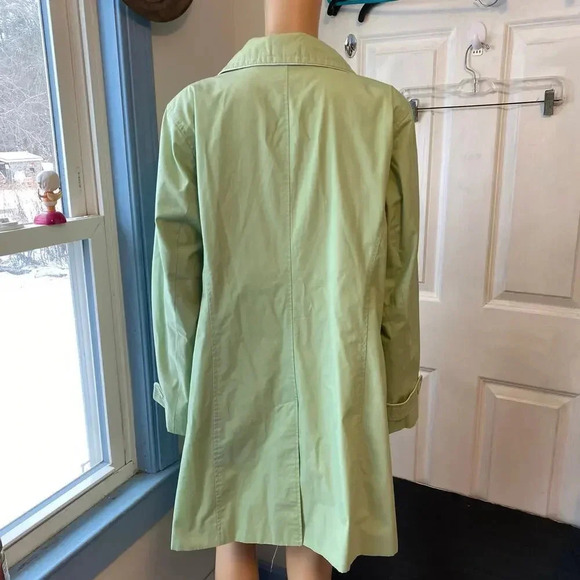 Dennis Basso Trench Jacket/Coat Button Up Full Line Women Plus Size 1X Pockets - Picture 6 of 8